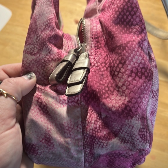 Pink Three Compartment Coach Purse - Picture 8 of 8